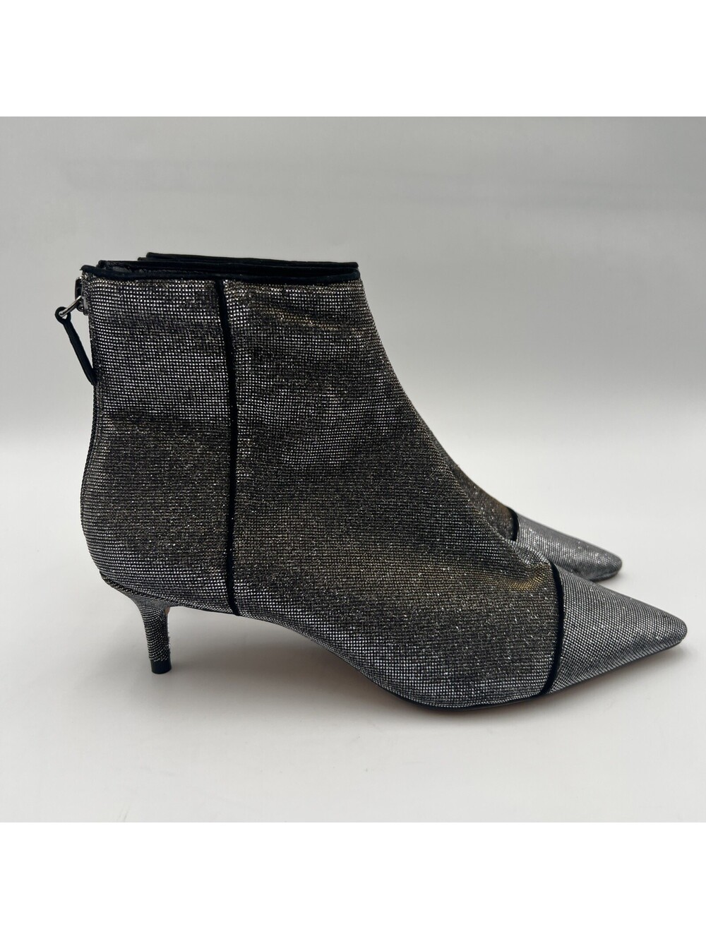 Women’s Alexandre Birman Kittie metallic lurex bootie Size 36
